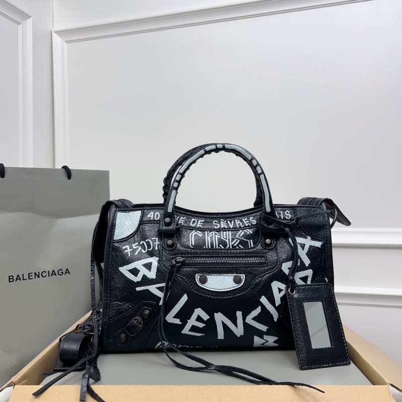 Ba*len*cia*ga top handle bags